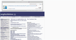 Desktop Screenshot of englischlehrer.de